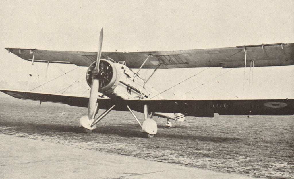 Vickers Vildebeest IV Torpedo-Bomber Prototype. World War 2 Royal Air Force 1954